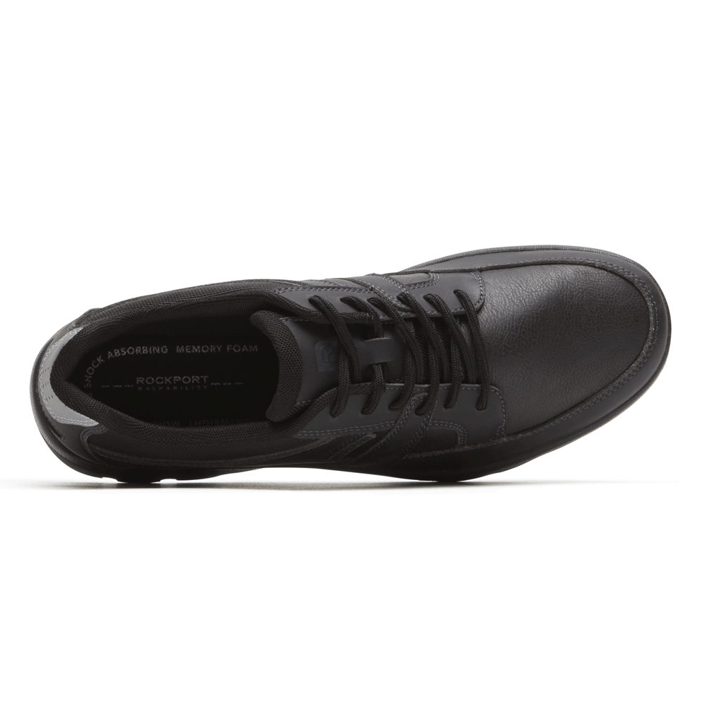 Tenis Rockport Homem Pretas - Get Your Kicks Blucher - 37905ZDMX